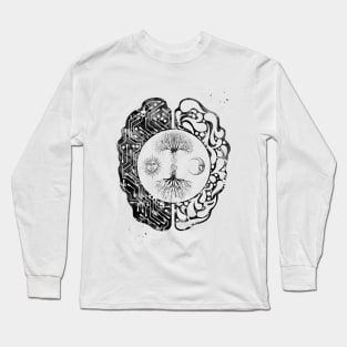 Tree of Life and brain Long Sleeve T-Shirt